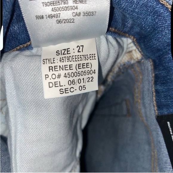 NWT Joes Jeans High Rise Wide Leg in Renee Women’s Blue Jeans - Picture 5 of 8